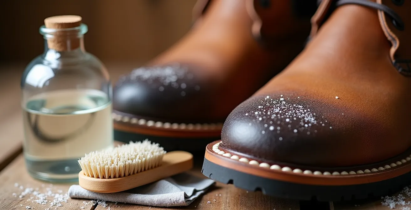 Kit d'entretien pour bottes d'hiver avec produits québécois